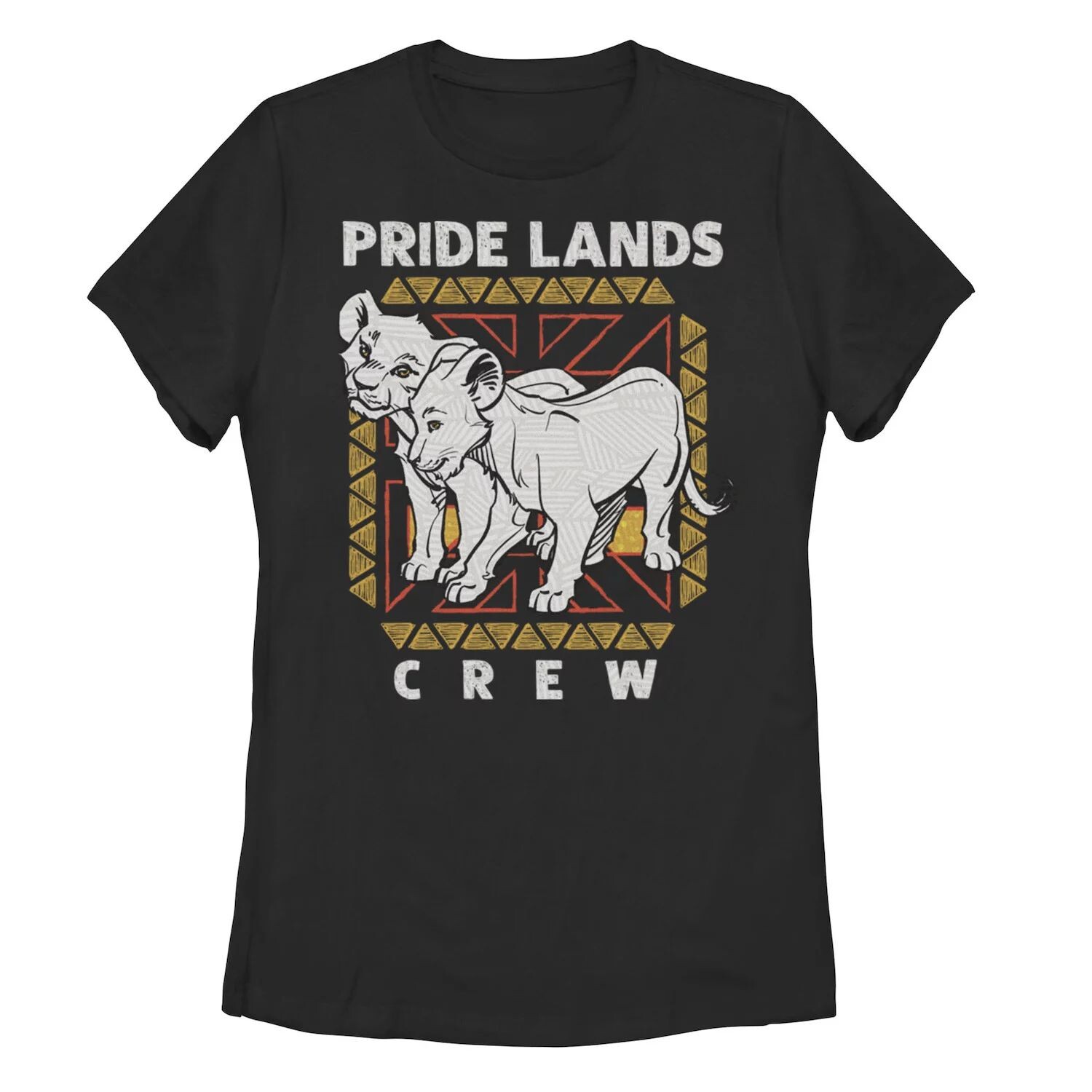 

Футболка для юниоров Disney's The Lion King Live Action Simba Nala Pride Lands Crew Licensed Character