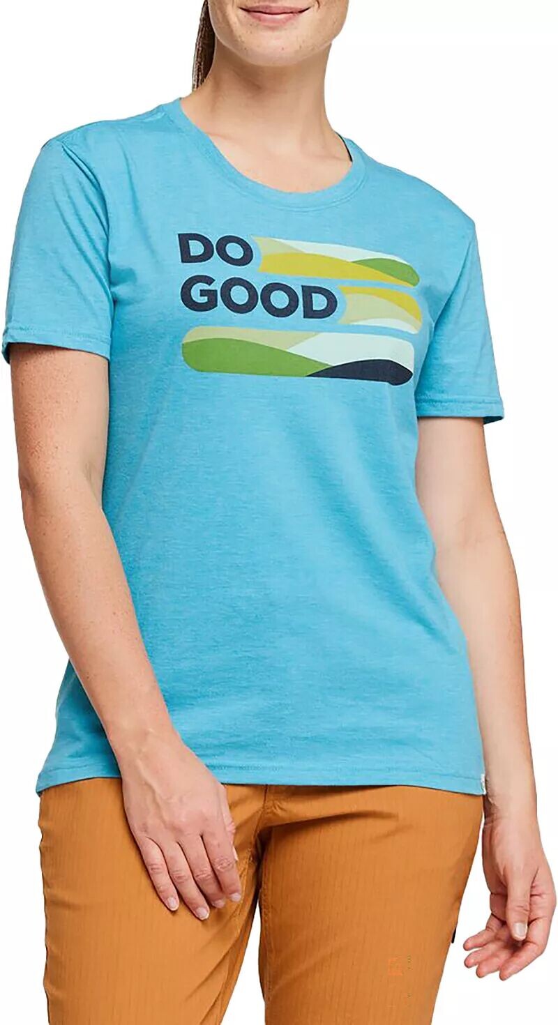 

Cotopaxi Женская органическая футболка с короткими рукавами Do Good Stripe