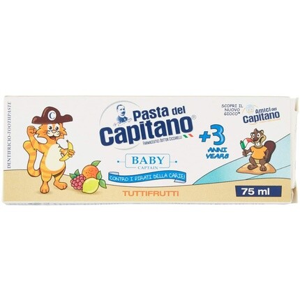 

Зубная паста Pasta del Capitano Baby/Junior +3 лет Tuttifrutti 75мл