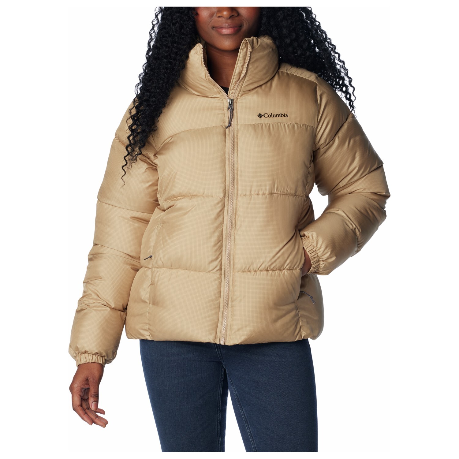 

Куртка из синтетического волокна Columbia Women's Puffect, цвет Beach
