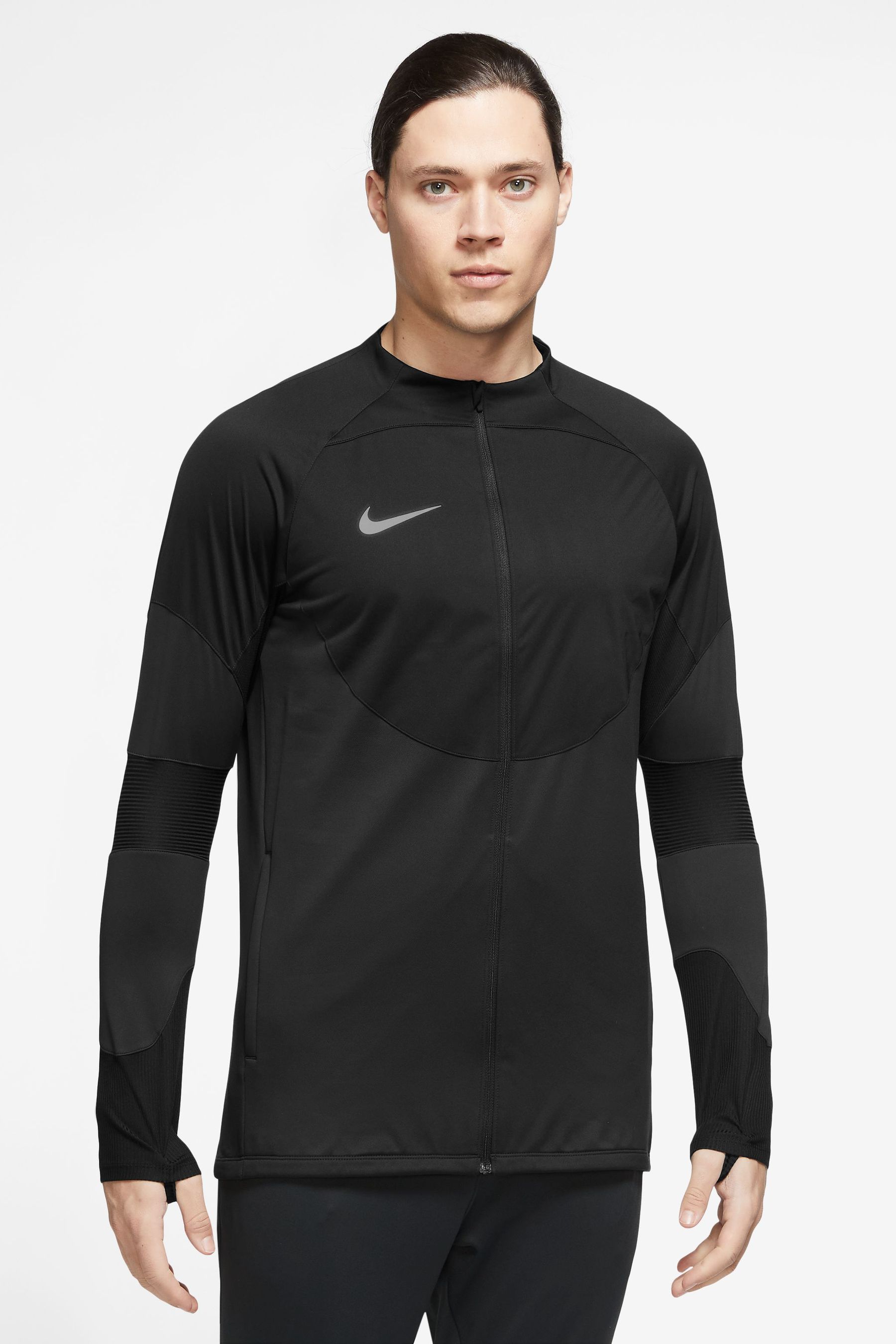 Зимняя футболка Therma-FIT Strike Warrior Nike, черный цена и фото