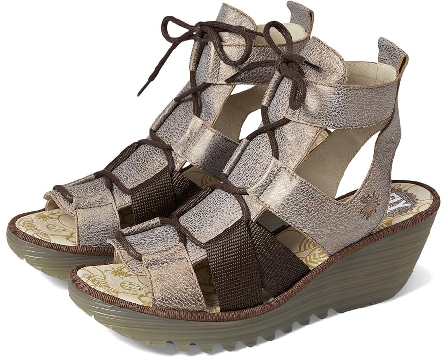 

Туфли FLY LONDON YACA413FLY, цвет Bronze Lamar