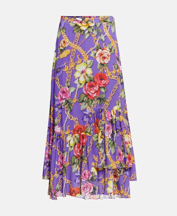

Макси-юбка Boutique Moschino, сирень