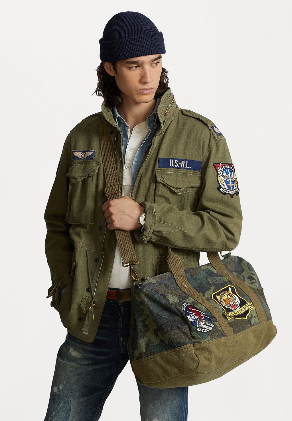 

Сумка Weekender DUFFLE LARGE Polo Ralph Lauren, цвет camo