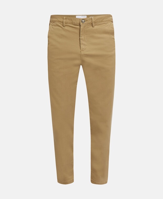 

Органик брюки чинос Selected Homme, песочный