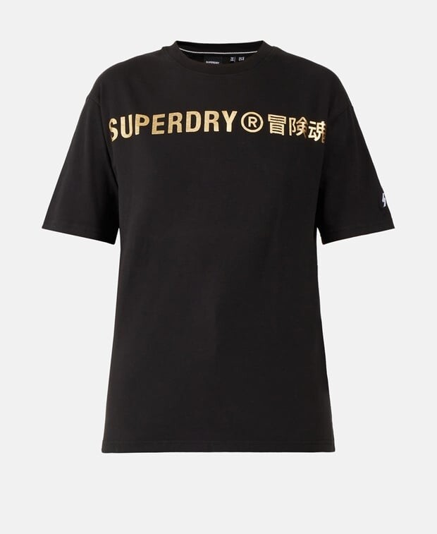 

Футболка Superdry, икра черная