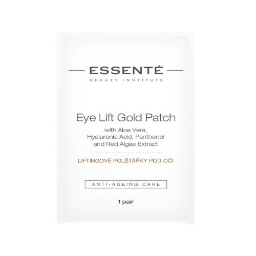 

Золотистые патчи для глаз лифтинг и осветление, 10 наборов. Essente Eye Lift Gold Patch