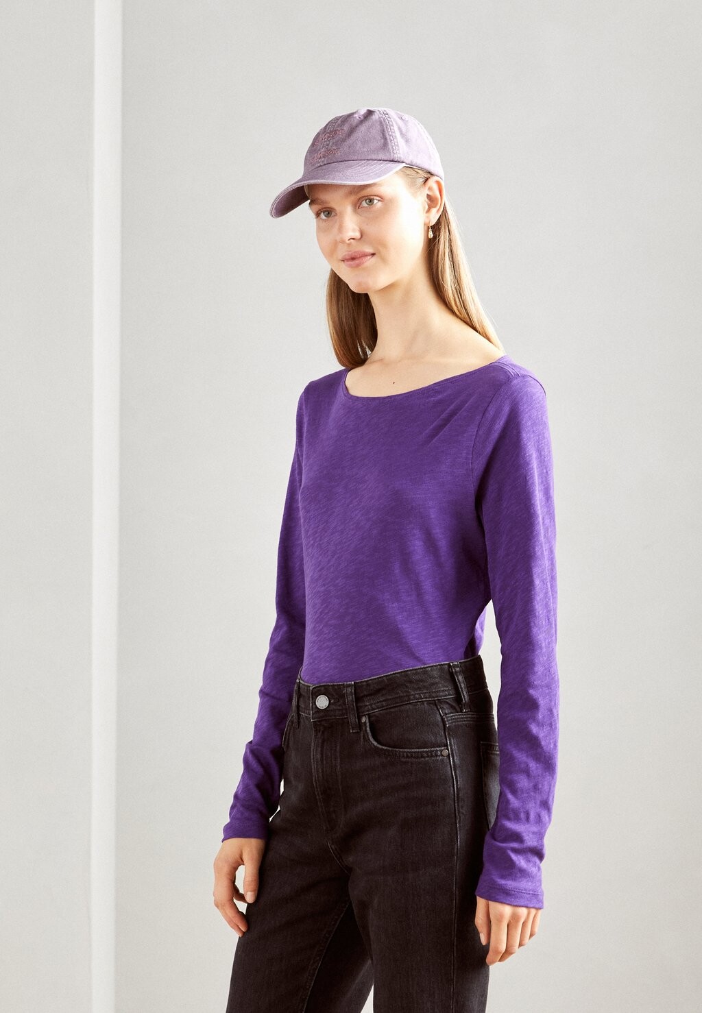 

Футболка с длинными рукавами Long Sleeve Boat Neck Marc O'Polo, цвет shiny purple