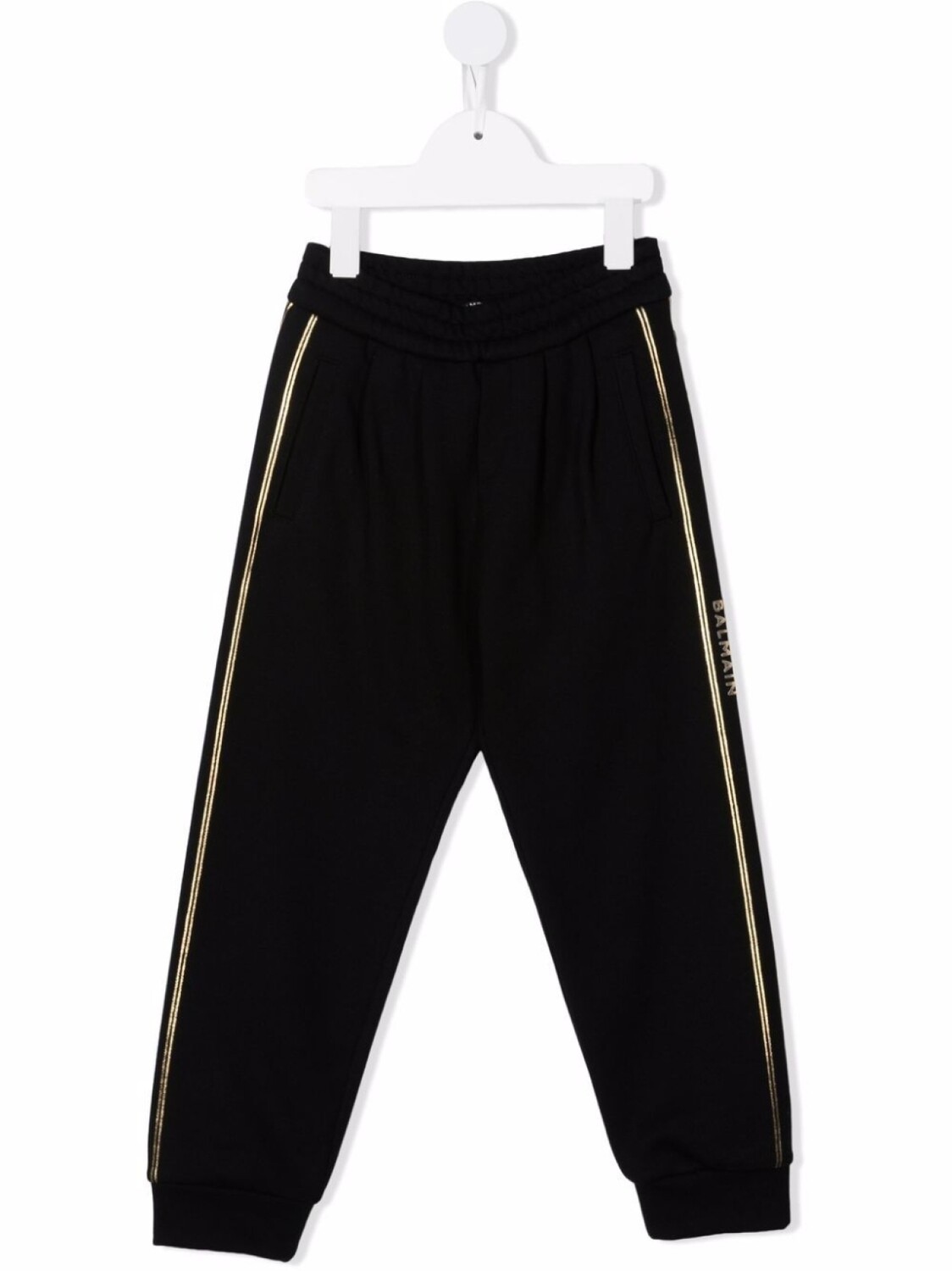 

Balmain Kids спортивные брюки с лампасами, черный