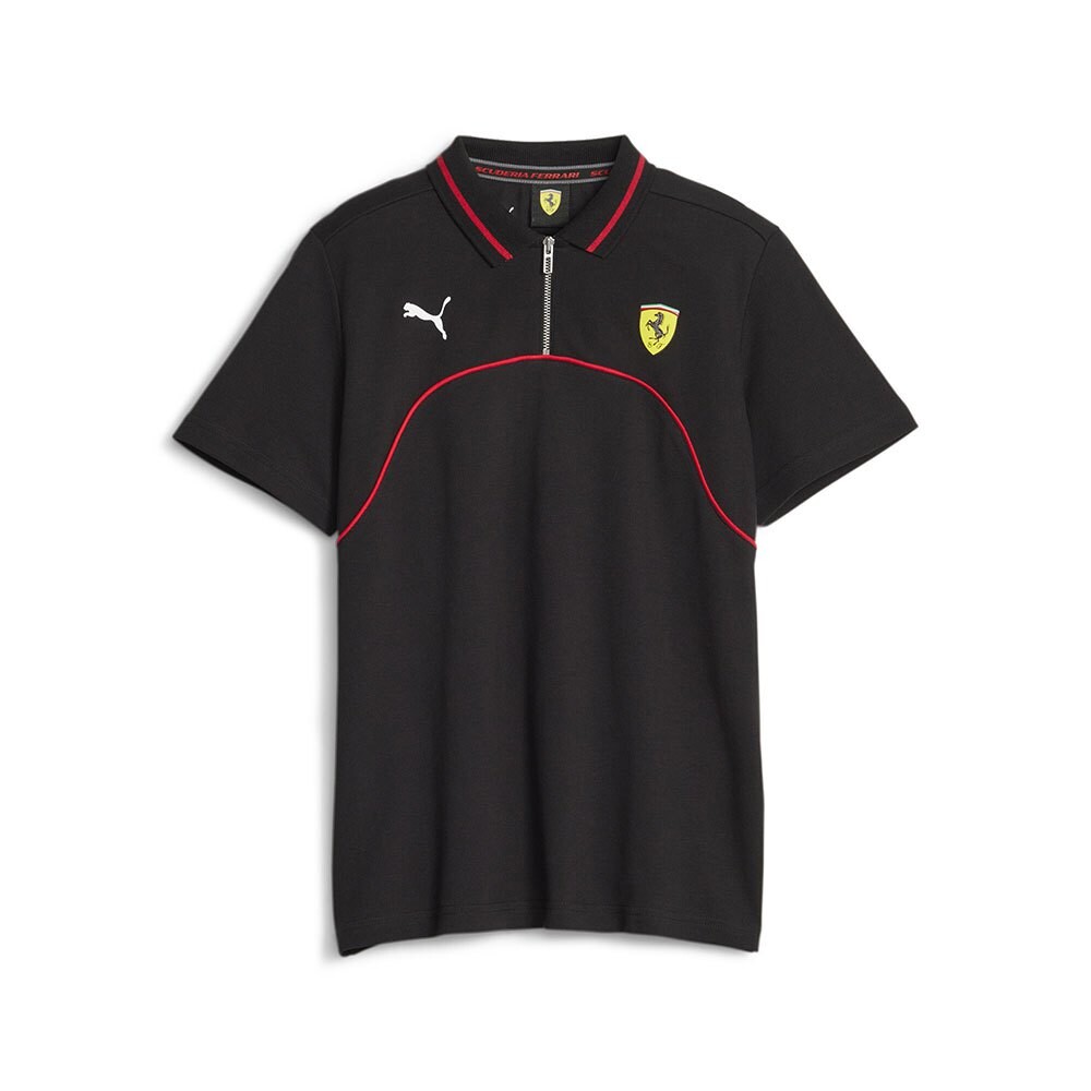 

Поло с коротким рукавом Puma Ferrari Race, черный