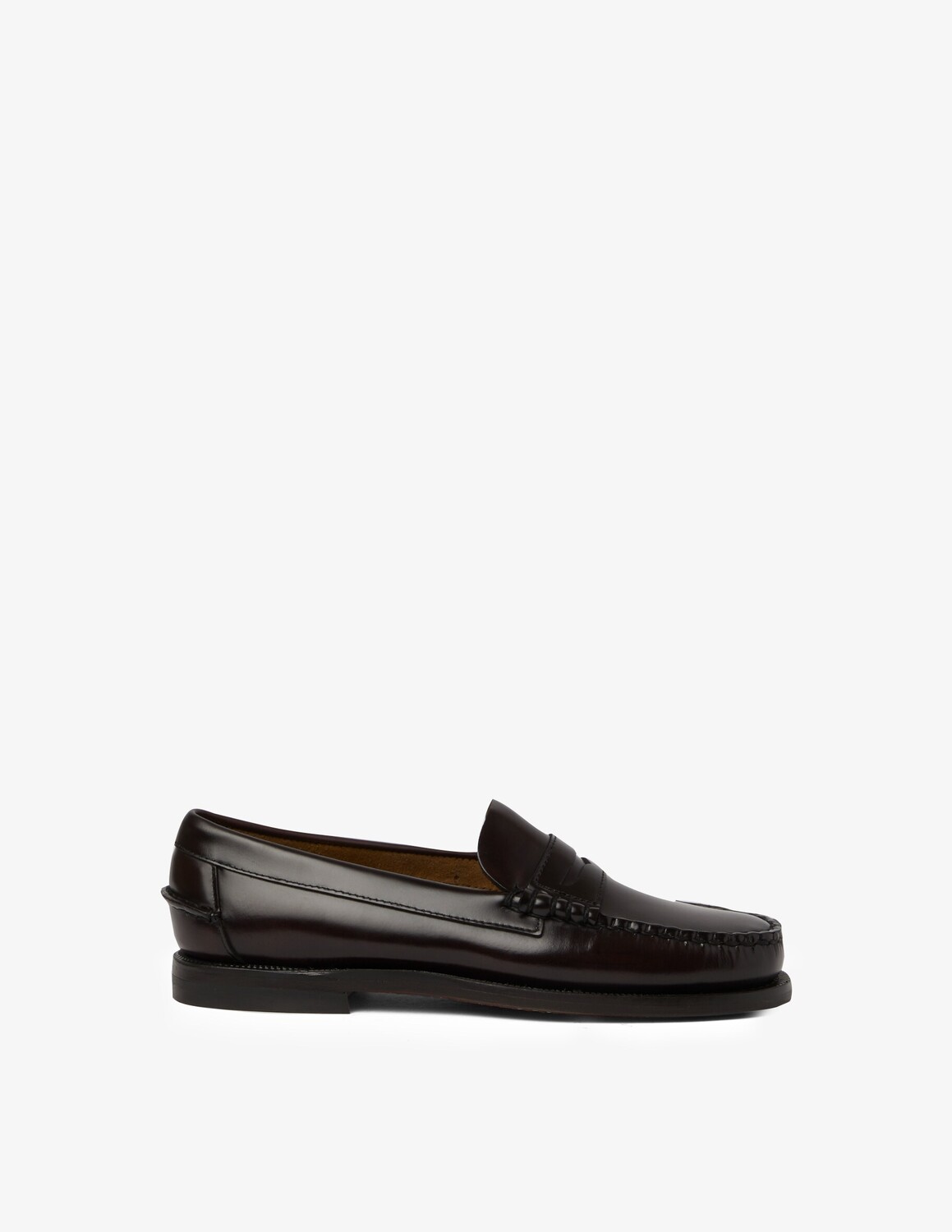 

Кожаные классические лоферы Sebago, бордовый, Красный