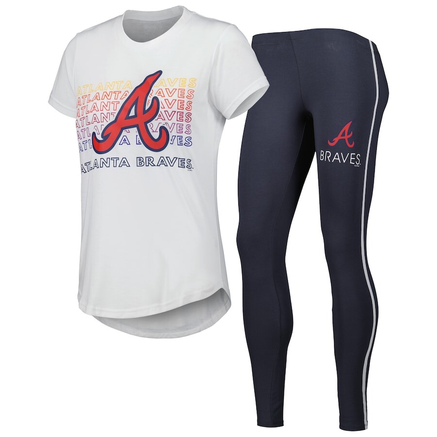 

Пижамный комплект Concepts Sport Atlanta Braves, угольный