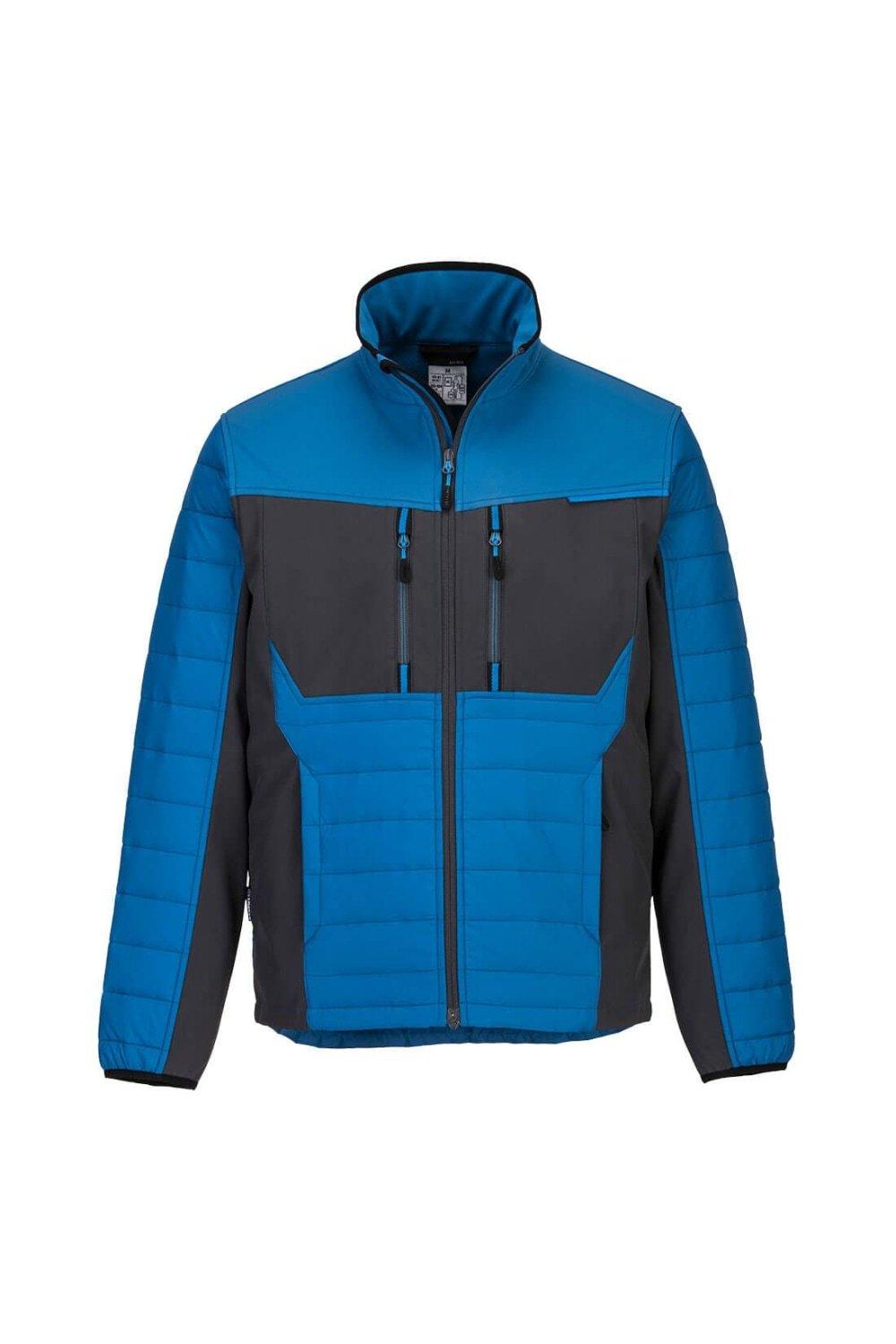 Гибридная куртка WX3 с перегородками Portwest, синий
