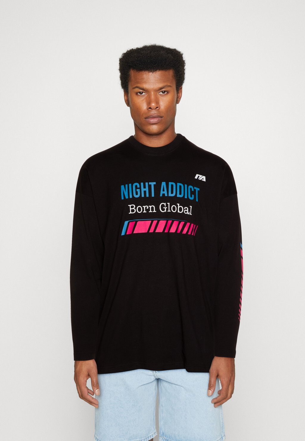

Рубашка с длинным рукавом Night Addict, черный