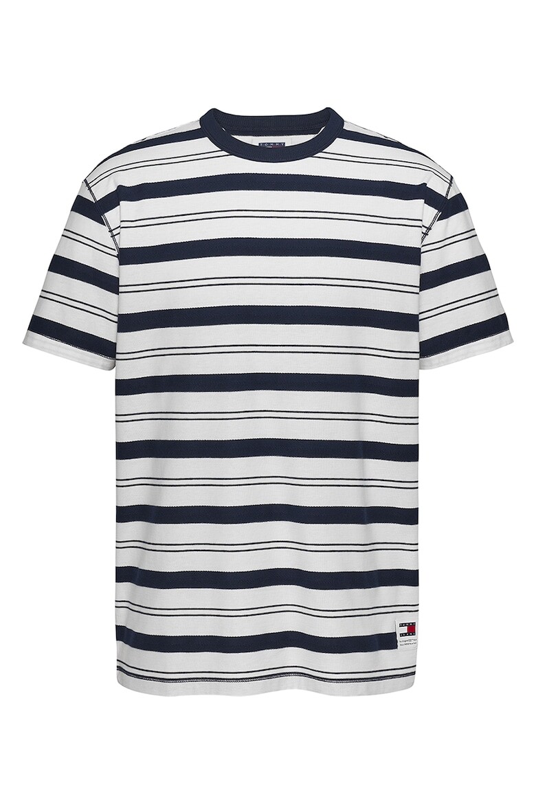 

Полосатая футболка с овальным вырезом Tommy Jeans, белый