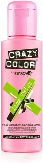 цена Полуперманентная краска для волос, Lime Twist, 100мл Crazy Color
