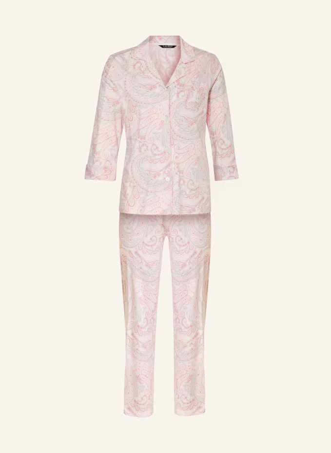 

Пижама с рукавами 3/4 Lauren Ralph Lauren, серый