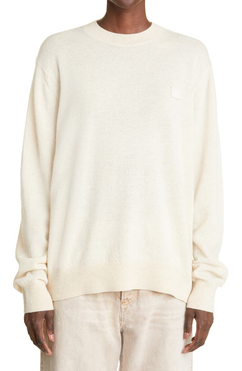 

Шерстяной свитер Kalon с лицевой нашивкой ACNE STUDIOS