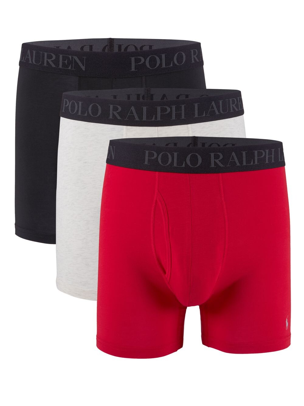 

Боксеры с логотипом Polo Ralph Lauren, красный