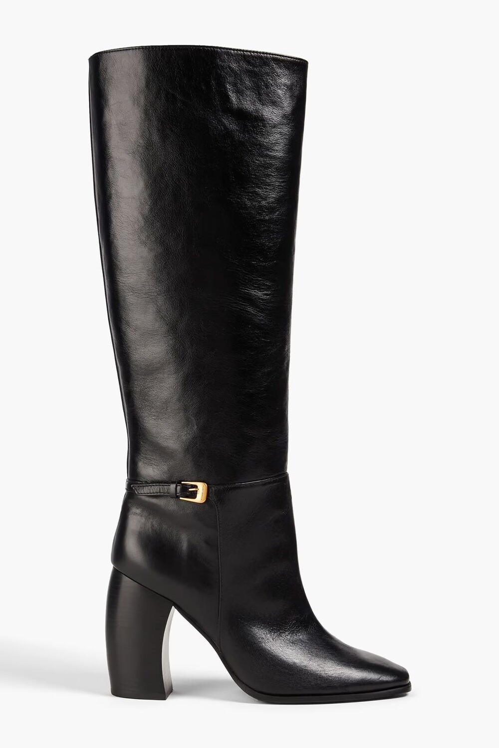 

Кожаные ботинки Banana Heel 100 Tory Burch, черный