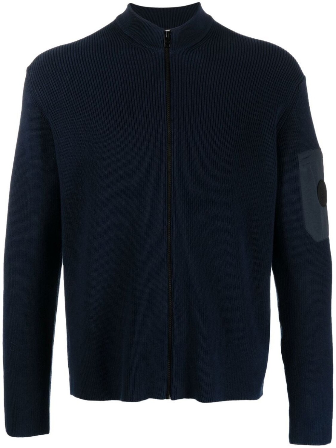 

Woolrich кардиган на молнии в рубчик, синий