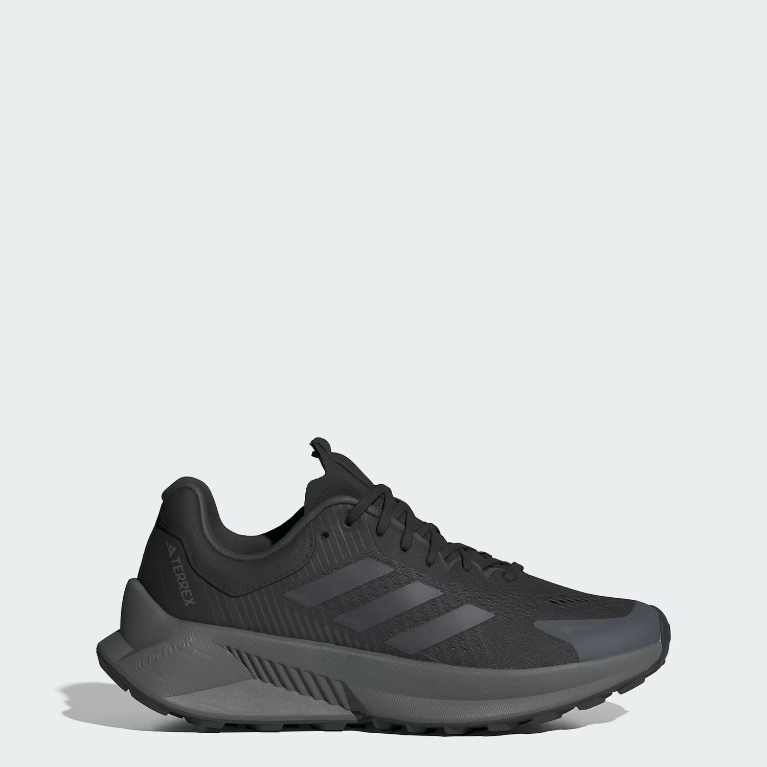 

Обувь Terrex Soulstride Flow Gore-Tex Adidas, цвет Core Black/Grey Six/Semi Impact Orange