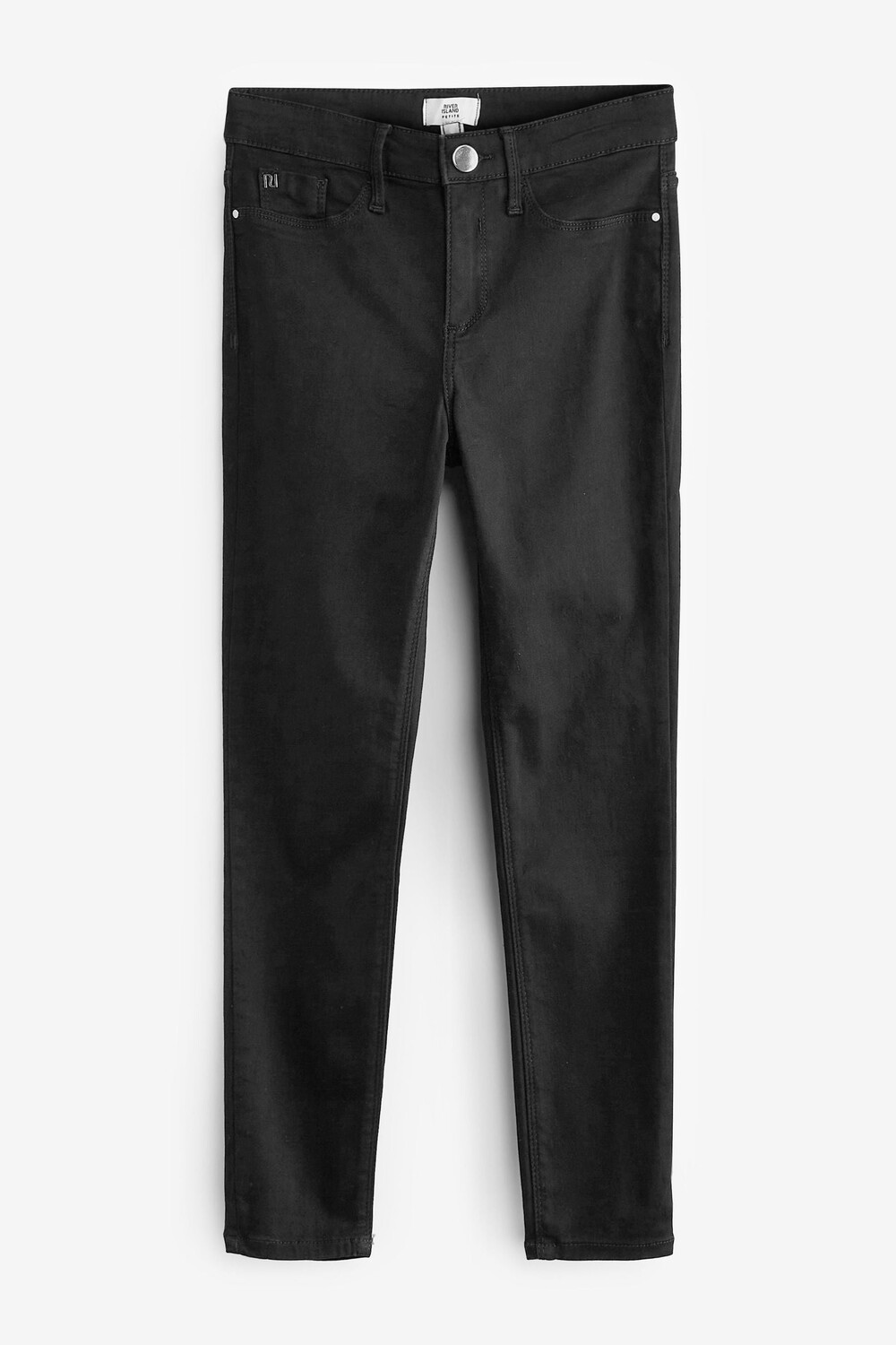

Прямые джинсы Molly со средней посадкой Bossa River Island, черный