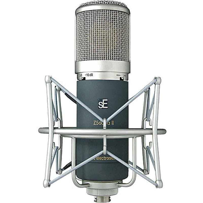 Конденсаторный микрофон sE Electronics Z5600a II Large Dipahragm Multipattern Tube Condenser Microphone rode k2 студийный ламповый микрофон с большой диафрагмой