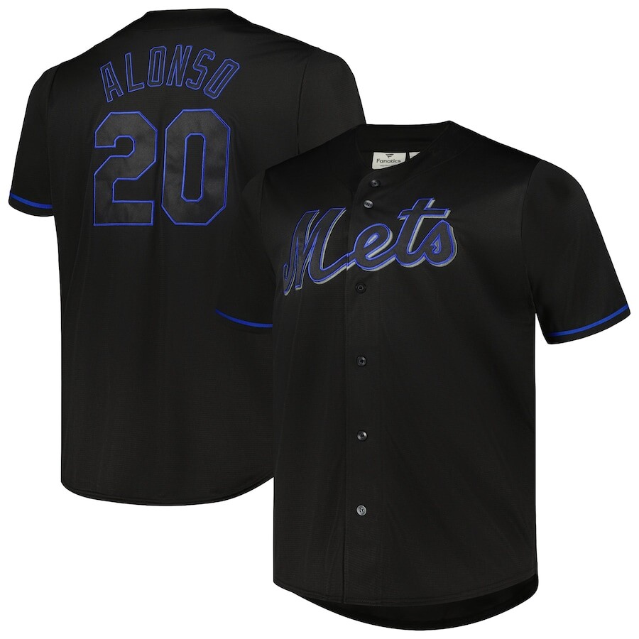 

Джерси Fanatics Branded New York Mets, черный