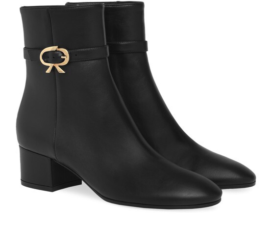 

Ленточные сапоги Gianvito Rossi, черный