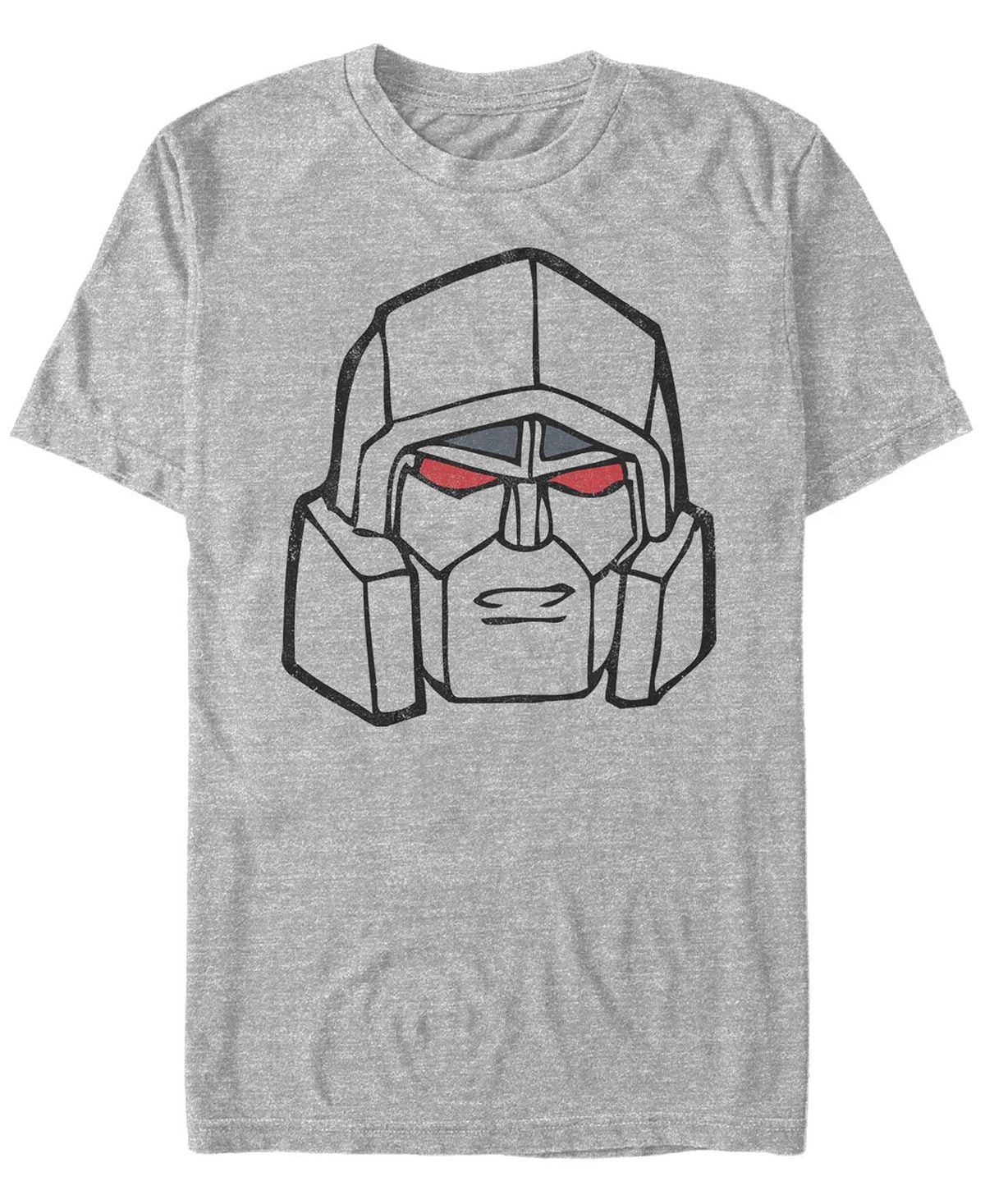 Мужская футболка Megatron Face с короткими рукавами и круглым вырезом Fifth Sun трансформеры автоботы вперед
