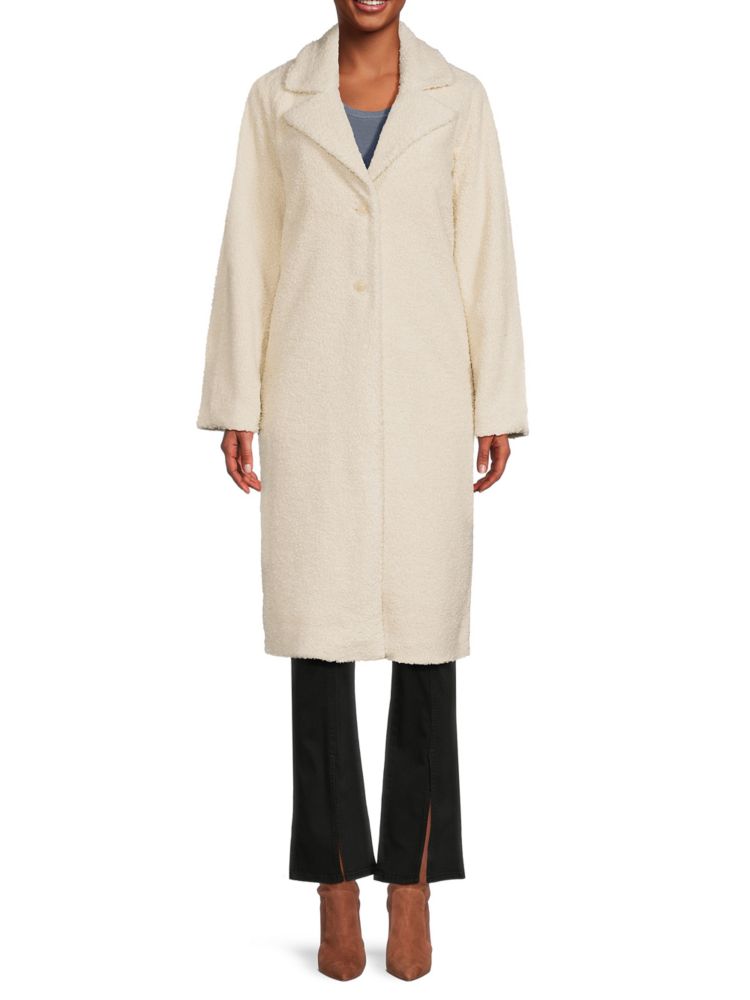 цена Пальто из искусственной дубленки Aspen Marine Layer, цвет Cream