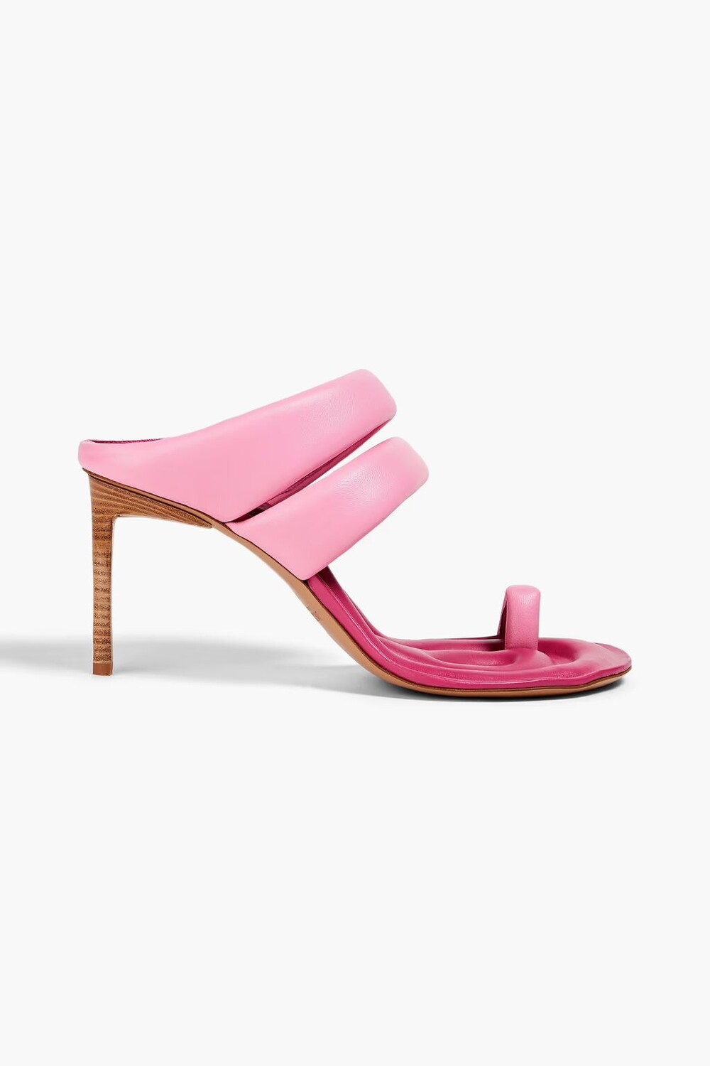 

Кожаные сандалии Les Sandales Cassis Jacquemus, цвет Bubblegum
