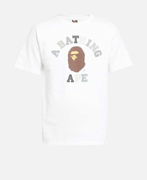 

Футболка A Bathing Ape, белый