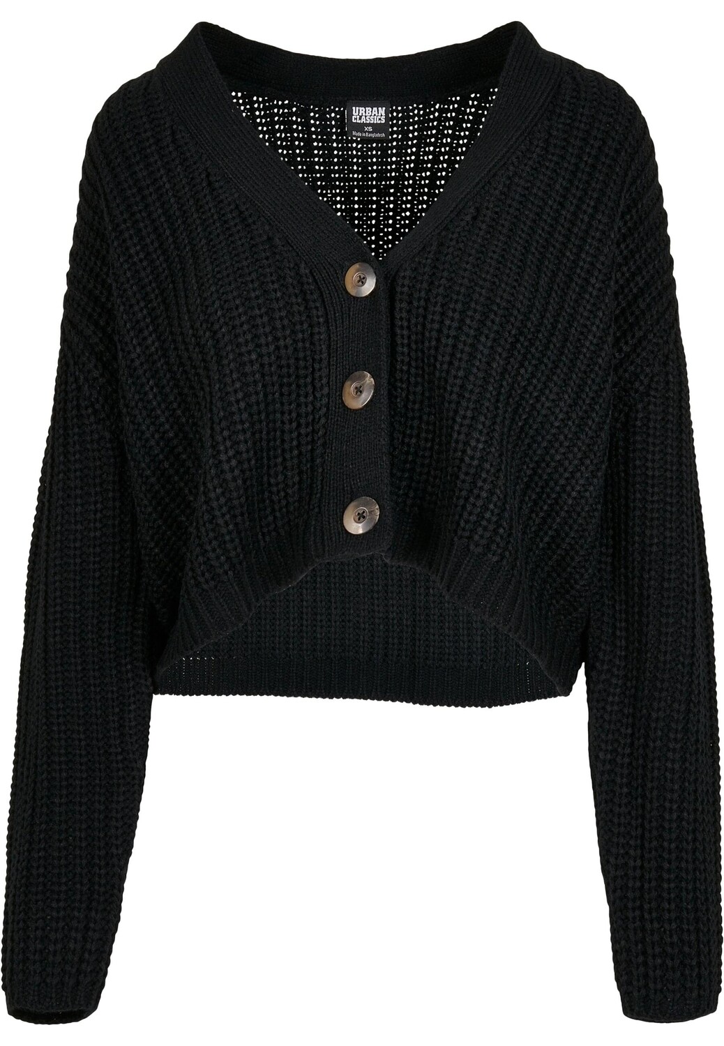 

Кардиган Urban Classics Gestrickte Strickjacke, черный