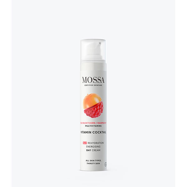 

Увлажняющий крем для ухода за лицом Crema de día rehidratante y energizante 5 en 1 vitamin cocktail Mossa, 50 мл