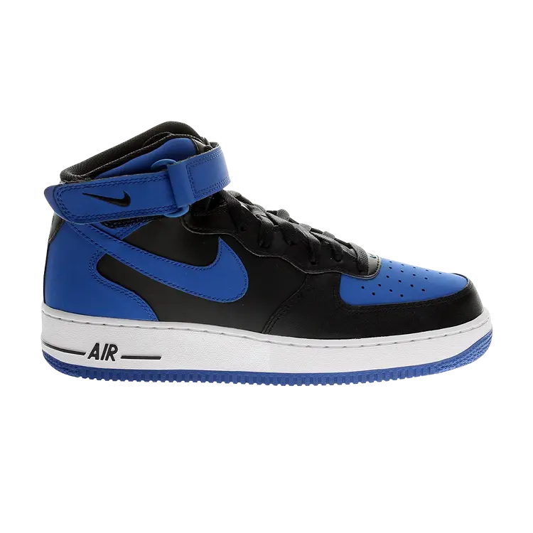 

Кроссовки Nike Air Force 1 Mid '07 'Game Royal', черный