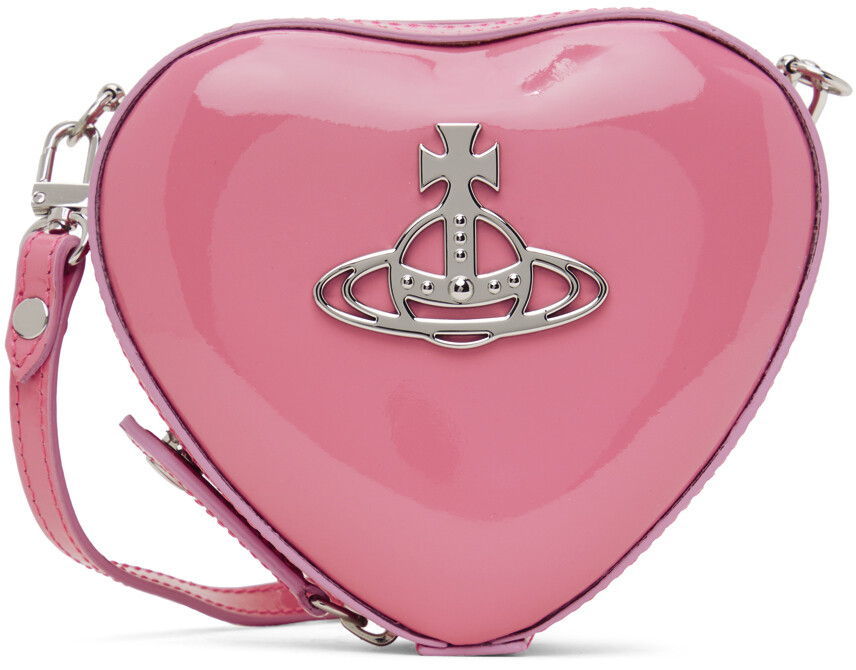 

Розовая мини-сумка через плечо Louise Heart Vivienne Westwood