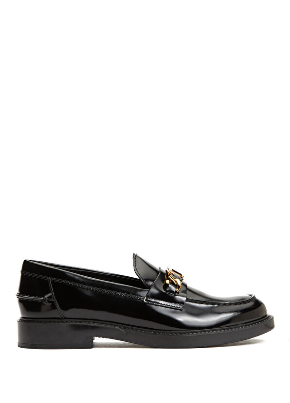 

Черные женские кожаные лоферы Tod's, Черный