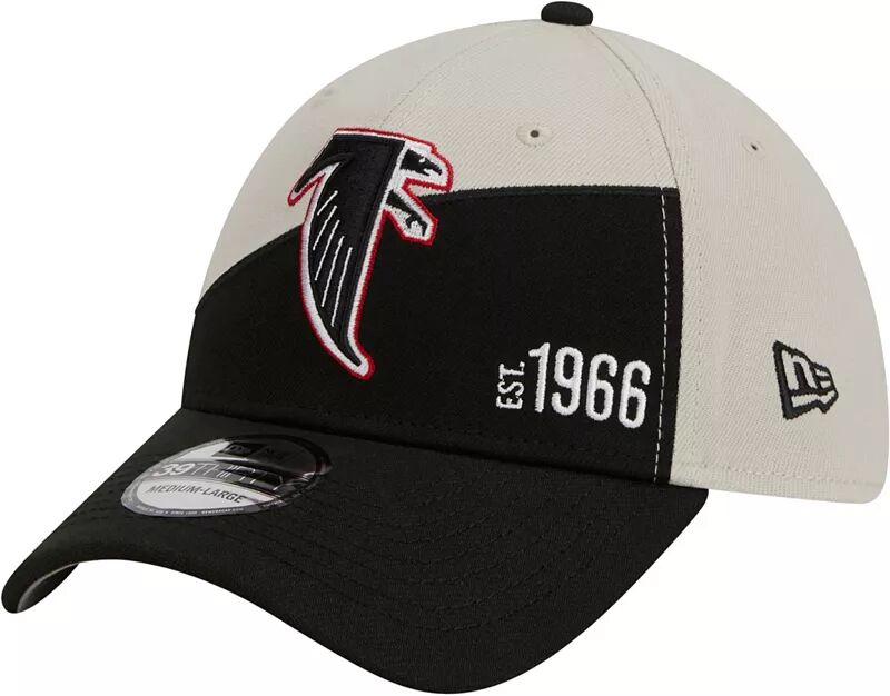 

Мужская кепка New Era Atlanta Falcons 2023 Sideline Historic Black 39Thirty Stretch Fit