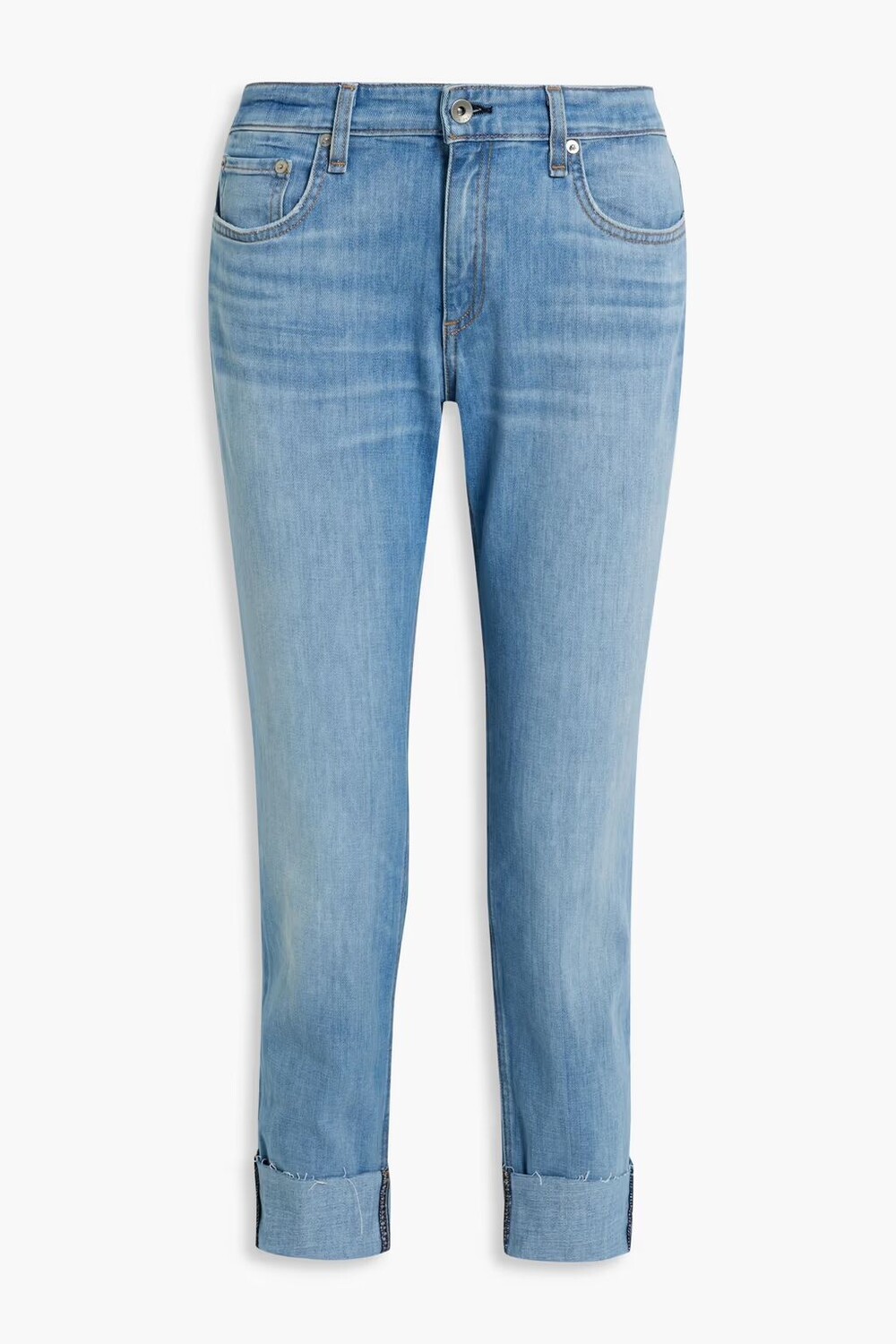 

Джинсы бойфренды Дре Rag & Bone, легкий деним