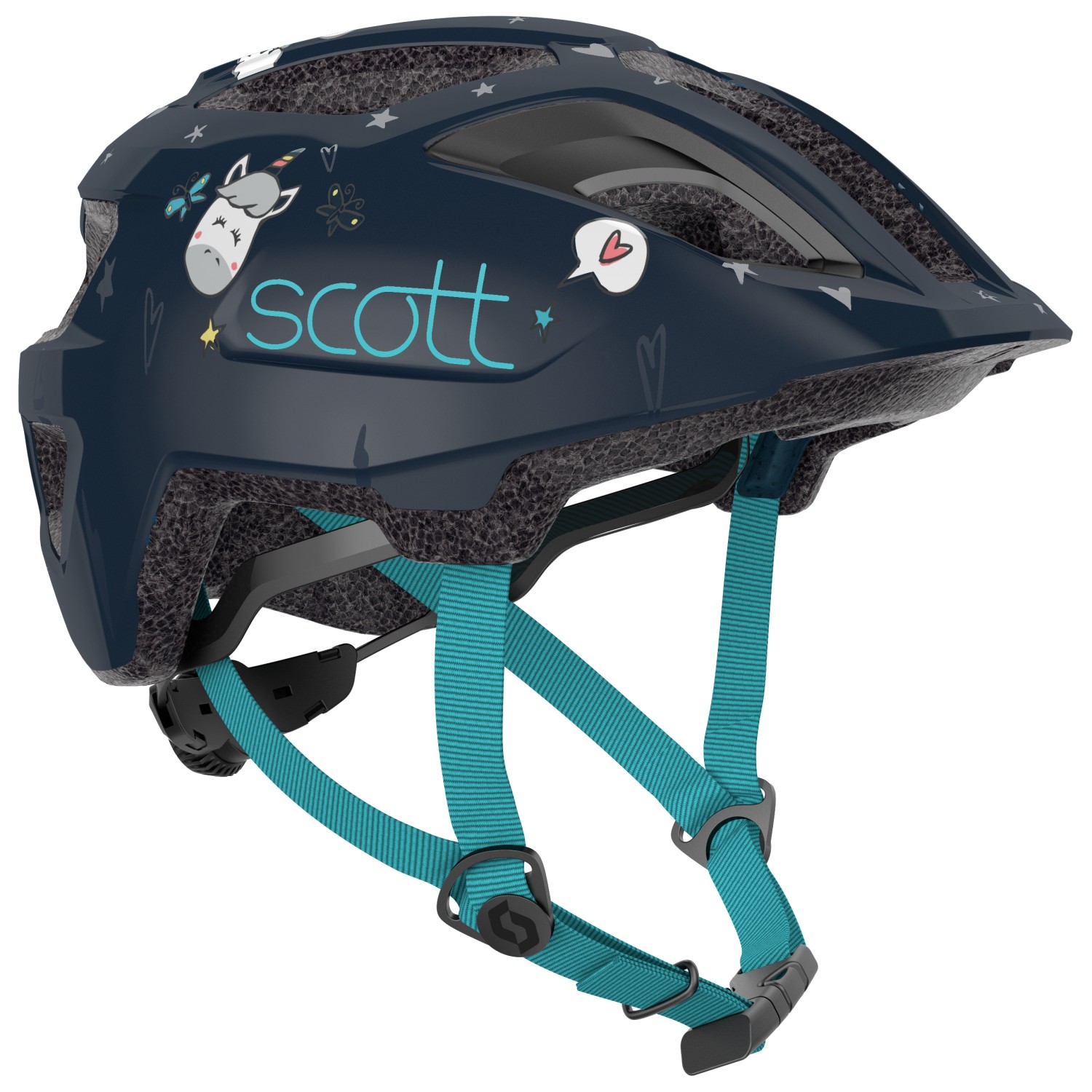Велосипедный шлем Scott Kid's Helmet Spunto (Ce) Kid, темно синий шлем scott spunto kid ce atlantic blue
