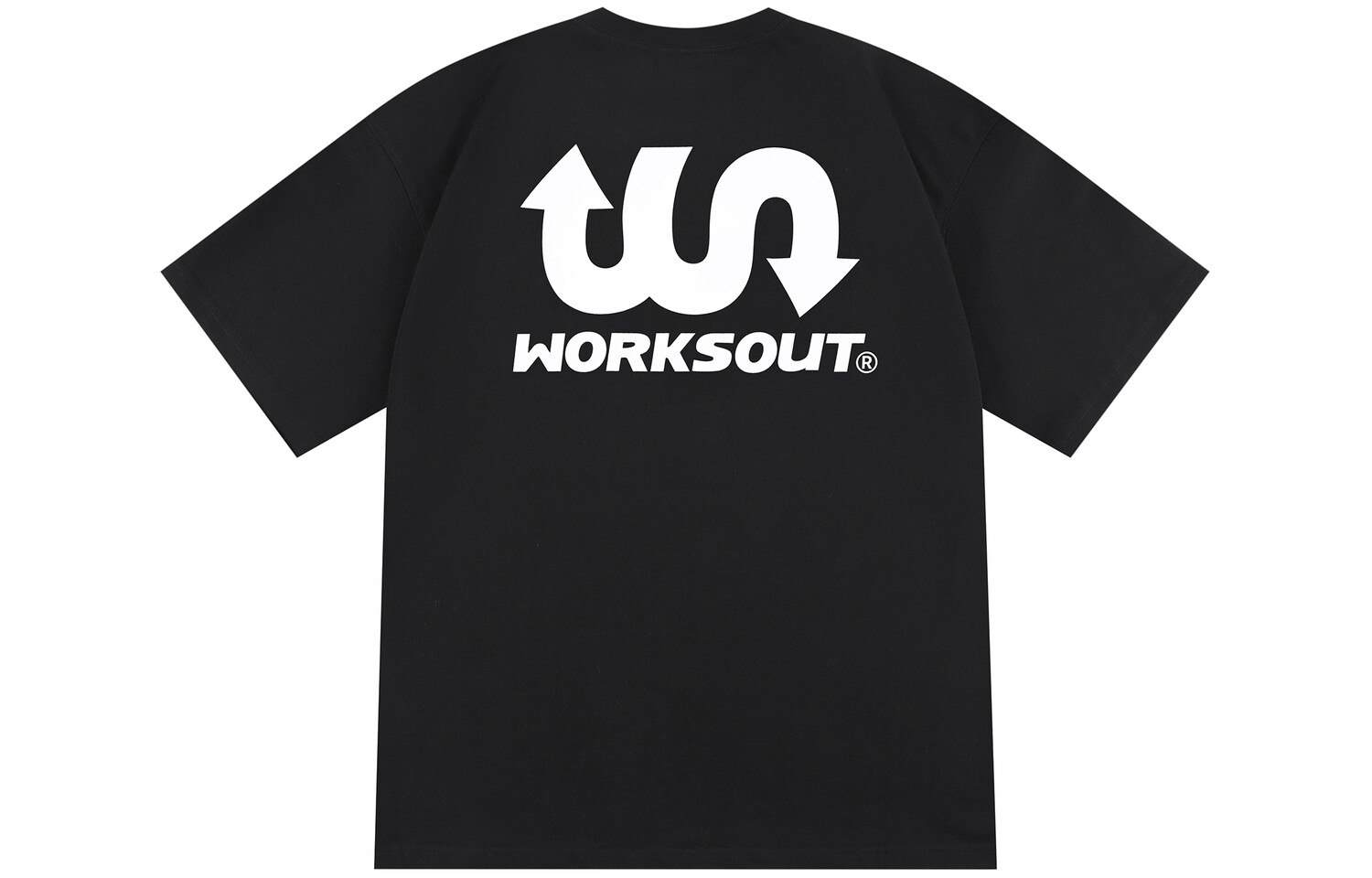 

WORKSOUT Футболка унисекс, Черный порох