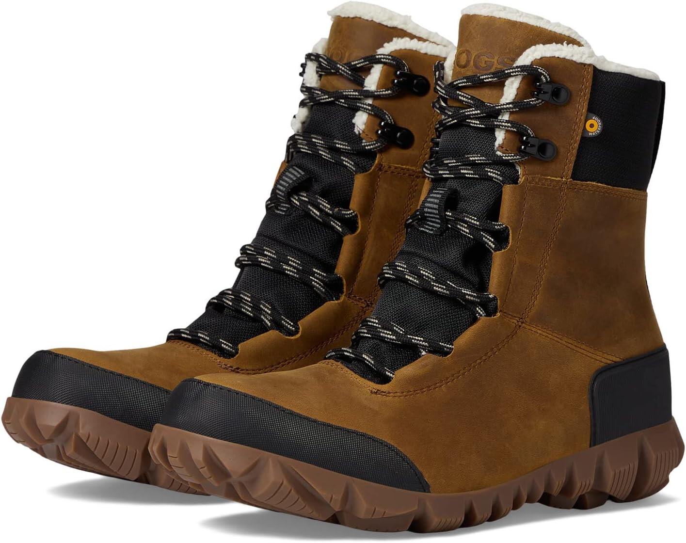 

Ботинки Bogs Arcata Urban Leather Tall, цвет Carmel/Amber