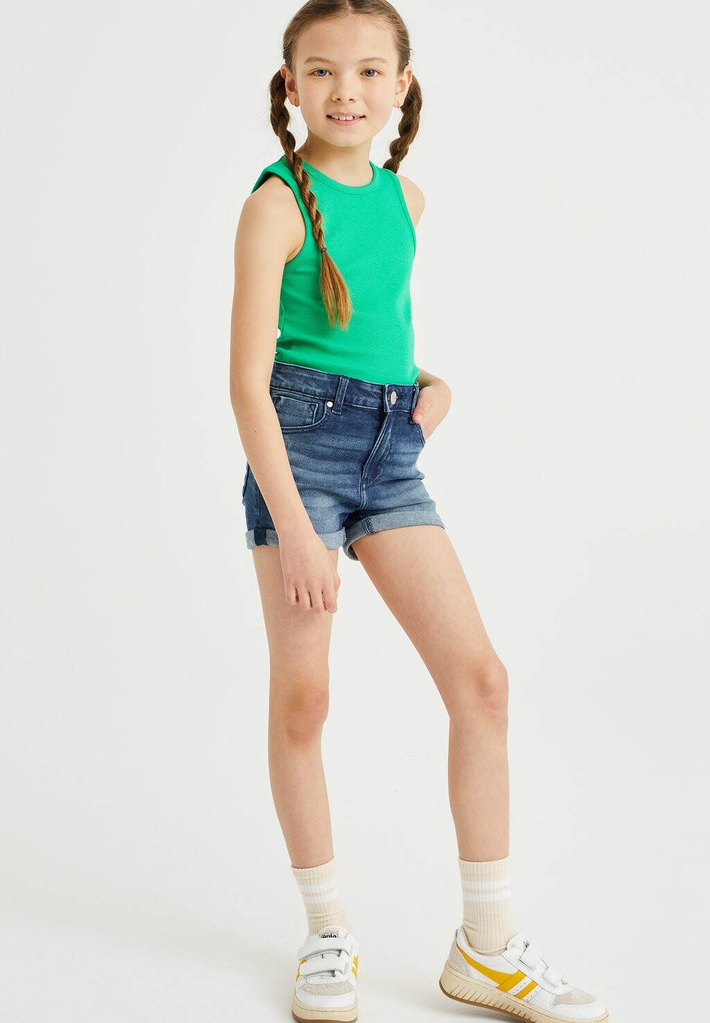 

Топ SINGLET VAN WE Fashion, цвет green