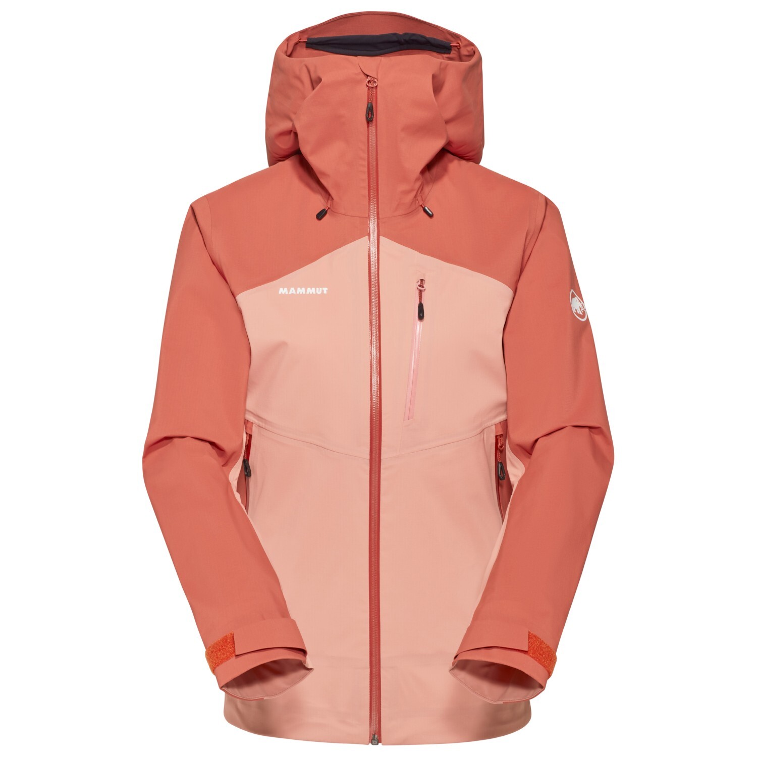 Дождевик Mammut Women's Alto Guide Hardshell Hooded, цвет Quartz Dust/Brick