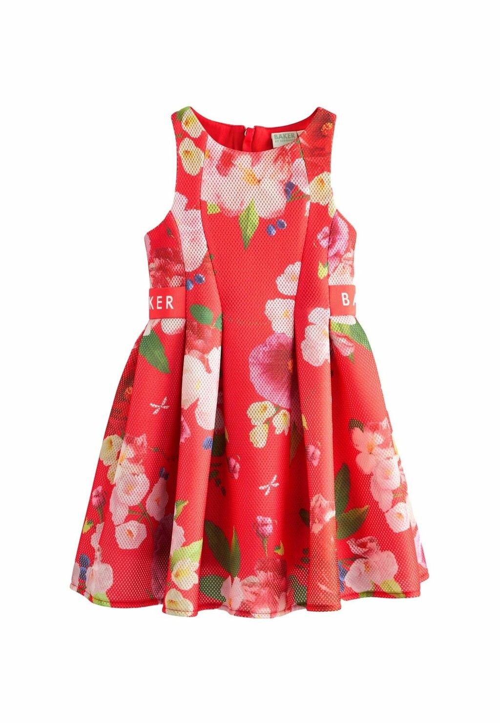 Повседневное платье FLORAL Baker by Ted Baker, цвет coral pink широкие креповые брюки sayakat со складками спереди ted baker цвет coral