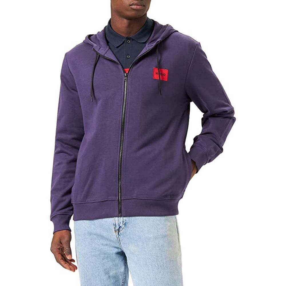 

Толстовка HUGO Daple212 10231445 01 Full Zip, фиолетовый