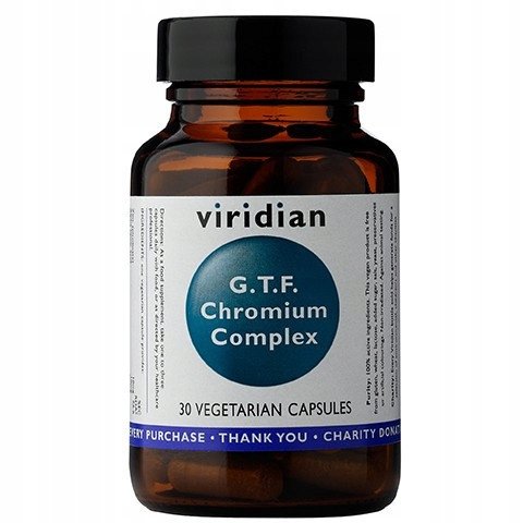 GTF Chrom Complex 30 капсул Viridian