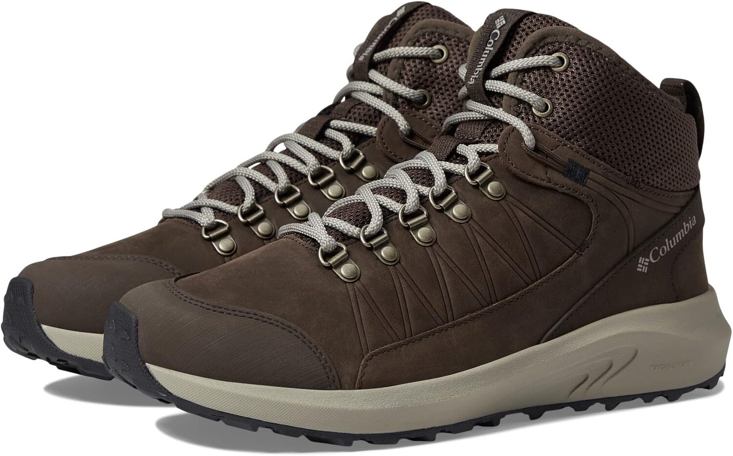 

Походная обувь водонепроницаемая Trailstorm Crest Mid Waterproof Columbia, цвет Cordovan/Kettle